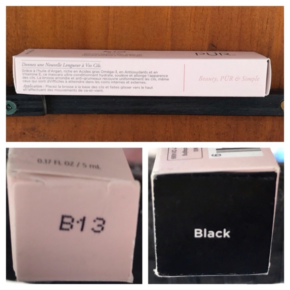 Pur Big Look Mascara in Black LENGTHENING, Volumizing Full Size *BNIB! - Picture 8 of 12
